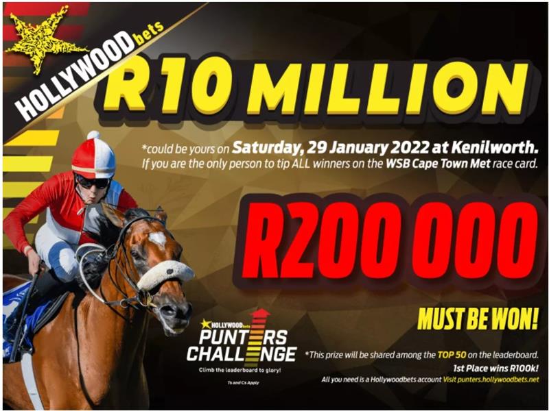 Win a share of R10 Million in The Met Punters Challenge